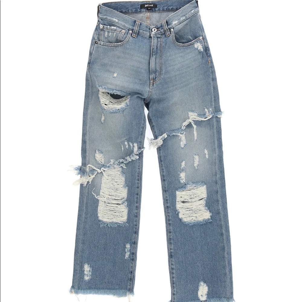 CLEARANCE ✨❤️just today 🔥Just Cavalli
mid-rise straight-leg jeans - Picture 12 of 16